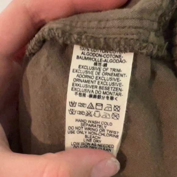 Free People Olive Green Soul of Sunshine Skort - Picture 8 of 9